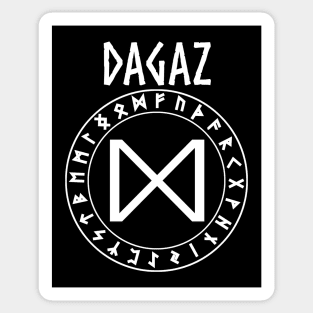 Dagaz Norse Rune of Hope Sticker